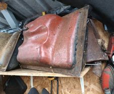 VW beetle petrol tanks