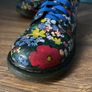 Vintage Dr Martens 1460 Floral Boots UK 2 Image 6