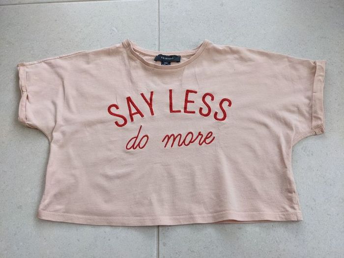 Girls Crop Top UK 4-6 (approx 12-13yrs)