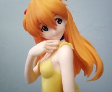 Anime figurene, asuka, evangelion, summer dress