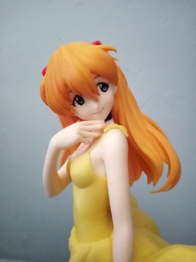 Anime figurene, asuka, evangelion, summer dress