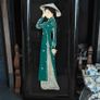 Stunning framed Vietnamese lacquered textured picture Image 2