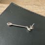 Long  Earrings, 925 Silver  vintage Image 4