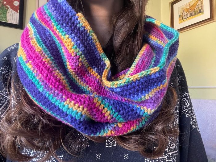 Handmade cowl
