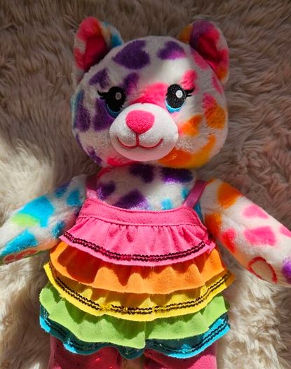 Build-A-Bear Rainbow Friends Cat with an Outfit