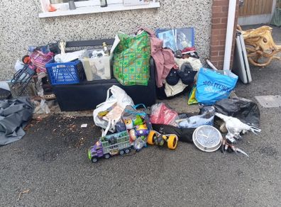 carboot lot bric,brac,ect