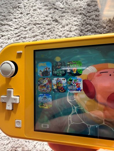 Nintendo Switch Lite Yellow | Modded | 128GB SD Card | Ready to Play