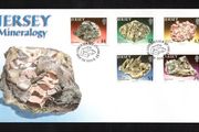 2007 Jersey Minerals Commemorative Stamps First Day Cover (FDC)