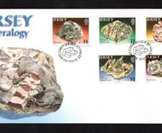 2007 Jersey Minerals Commemorative Stamps First Day Cover (FDC)