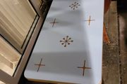 retro folding table