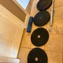 120kg Olympic Bumper Weight Plates Set (100kg + 20kg Barbell) Image 7
