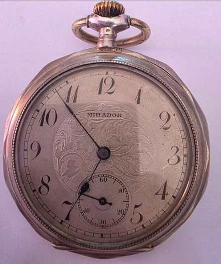 antique silver pocket watch