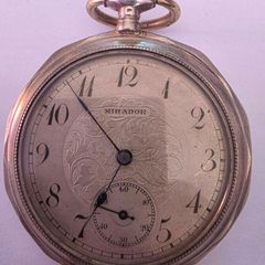antique silver pocket watch