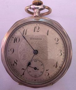 antique silver pocket watch