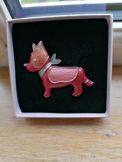 Jewellery Dog Brooch NEW