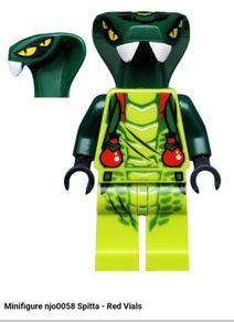 Lego Ninjago njo0058 Spitta - Red Vials