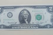 1978 UNC 2 Dollars Banknote
