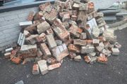 Broken Red brick