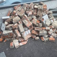 Broken bricks