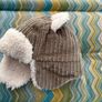 Next Baby Sage Green Cord Hat (up to 3 months) Image 2
