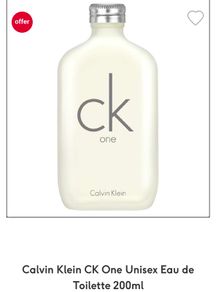 Calvin Klein CK One 200ml