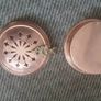 brass and copper Victorian bed warmer . Image 2