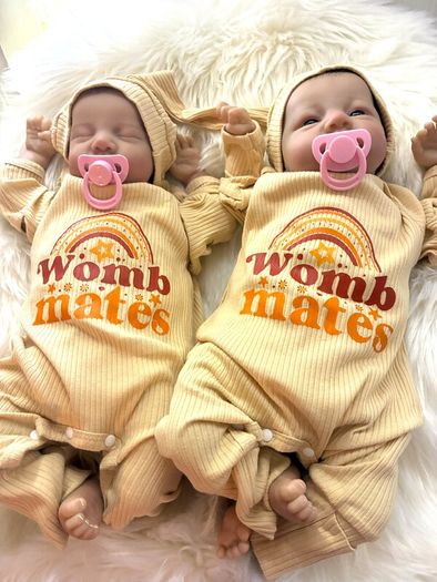 very cute reborn baby doll twins