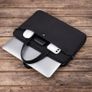 Laptop Bag Black Grey Image 2