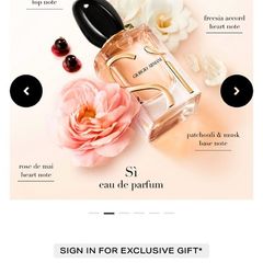 Armani Si 100ml parfum for her