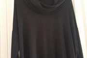 Cowl Neck Tunic Black