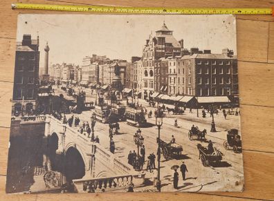 O' Connell St Print c1900