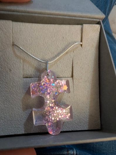 Hand made Resin Necklace