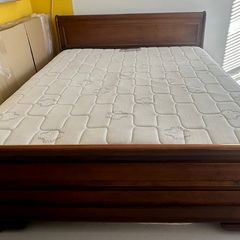 Super King Sleigh Bed