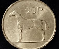 Ireland - 1986 - 20 Pence - EF - KM.25 - [524]