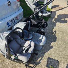 Buggy 2 way and isofix car seat