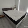 Bed King Size with memory foam mattress included in very good condition! Image 6