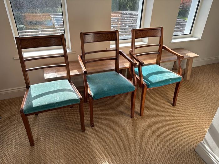 Parker Knoll dining chairs x8