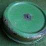 Vintage Green Enamel Candle Holder Image 4