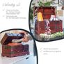 Treasure Chest with Lock / Treasure Chest / France Wooden Box / Various Sizes Image 4