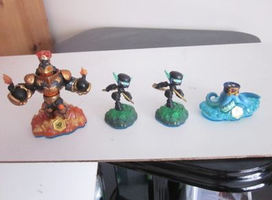 Four  Skylanders Swap Force   Figures
