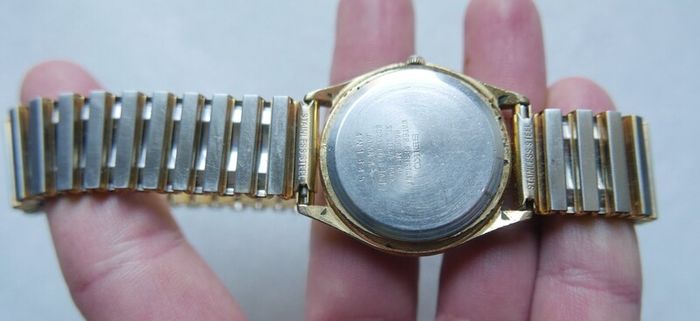 Vintage Rare 1980s Seiko SQ 8C23-6010 Day Date Quartz Gold Plated Gents Watch