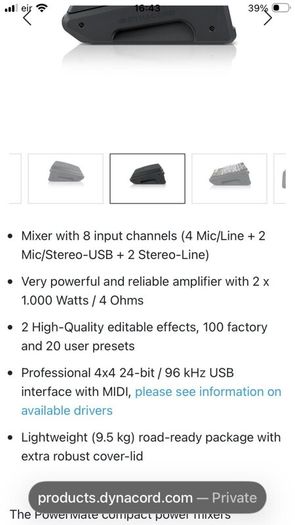 Dynacord CMS 600