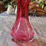 Murano Glass Ruby Vase Image 9