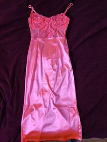 Allyson exclusive underwired midi length neon night dress size S cupA/B Postage included