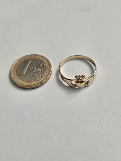 9ct Yellow Gold Claddagh Ring