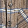 Brown Ladies shirt jacket plaid, size S Image 6