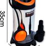 1100W Stainless Steel Submersible Water Pump, Suitable for Pumping Dirty Water, Great for Swimming Pools, Flooded Cellars, Large Ponds & More Image 3