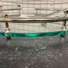 glass tray Eichholtz Matthew ? for handle repair