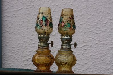 Vintage Miniature Oil Lamps 25 each