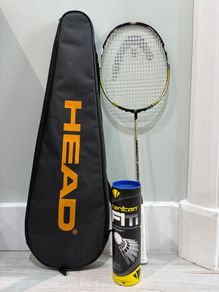 HEAD Badminton Racket with shuttlecocks